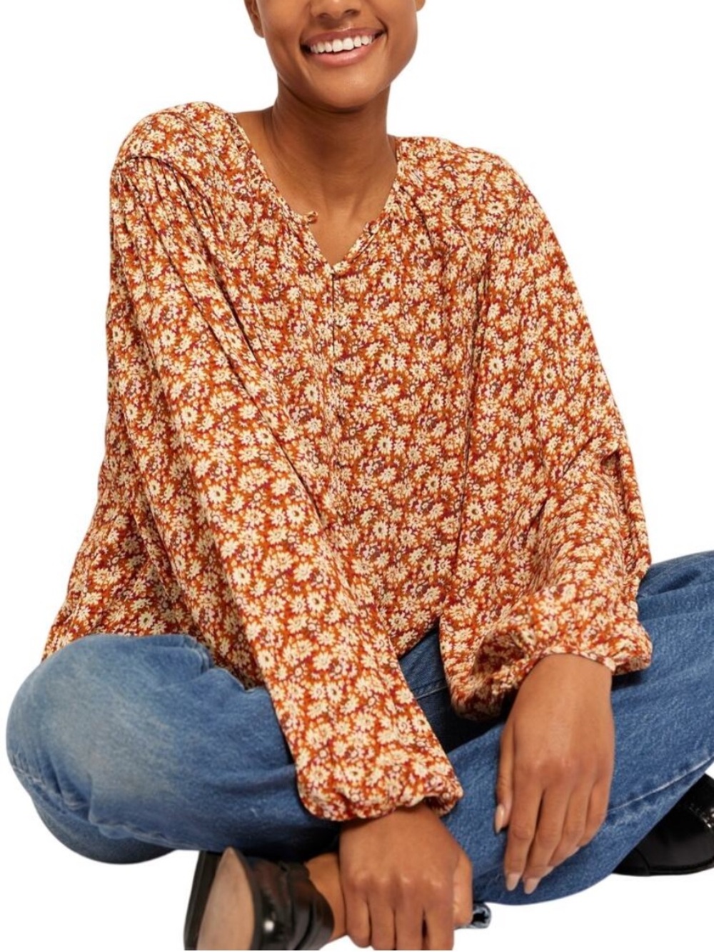 Joie Floral Blouse